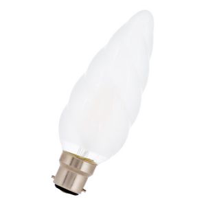 LED-lamp C50 TW FR FIL Twisted B22d 5W 49W 620lm 827 mat