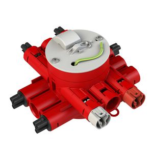 Stekerbare centraaldoos CW75-G5-brandwerend