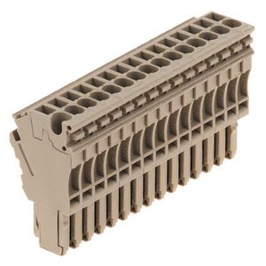 Plug (terminal) d.beige 2.5mm² 24 A, 1815330000 VVE=10