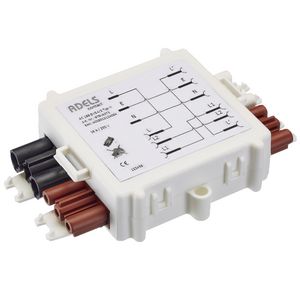 Wisselschakelbox stekerbaar installeren 16A 1,5mm² 3-polig