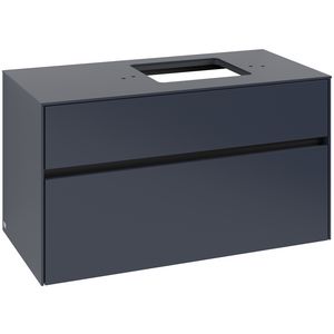 Wastafelonderkast Collaro 1000x548x500mm Marine Blue C127B0VQ