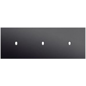 Afdekplaat 3-voud horiz. 71mm centerafst. 224-57701