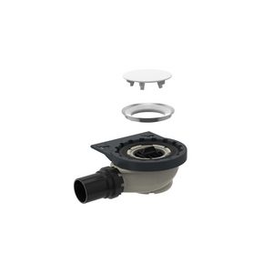 Douchebaksifon Setaplano m/ sifonhouder WS 50mm