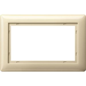 Afdekraam 1,5-voudig Gira Standard 55 creme wit