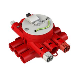 Stekerbare centraaldoos CW75-GT1-brandwerend