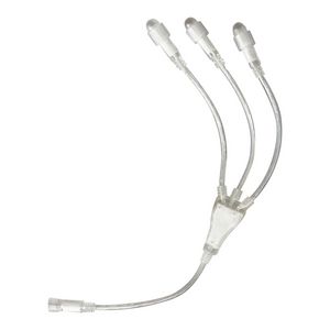 Verdeler QuickFix 002-126 3 uitgangen 36V kabel transparant