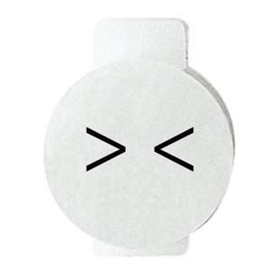 LENS+VERLICHT SYMBOOL BEDIENINGSAPPARATEN-PIJLTJE VVE=20