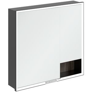 Inbouw-spiegelkast My View+ 800x750x168mm Stone Oak