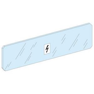 AFSCHERMING VOEDING H100MM/MEERT. RAILS