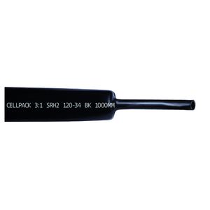 Krimpbuis dikw.krimpverh.3:1-SRH2/120-34/zwart/1000mm VVE=5