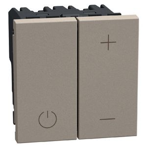 Doos a 6st. Light Now dimmer 0-10V - 2 modules - stone