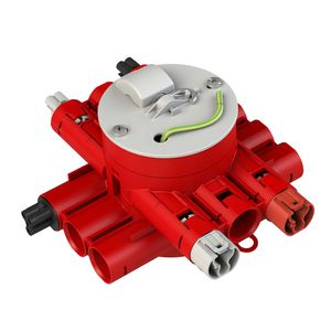 Stekerbare centraaldoos CW75-GT2-brandwerend