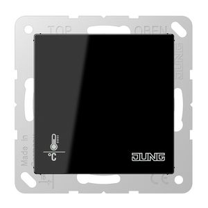 Objectregelaar + 4 bin A/AS zwart KNX