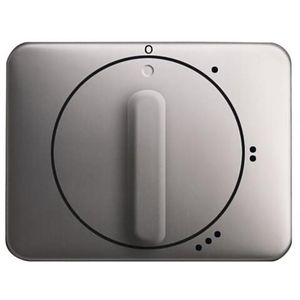 Centraalplaat v 3 standen schak 2710U a-platin (2542 DR/01-20)