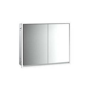 Spiegelkast Loft inbouw 800mm 2 deur