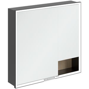 Inbouw-spiegelkast My View+ 800x750x168mm Nordic Oak