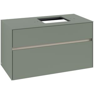 Wastafelonderkast Collaro 1000x548x500mm Soft Green C127B0AF
