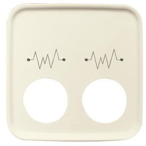 Centraalplaat voor Ackermann 73020G/21G SI creme (2548-021 G-212)