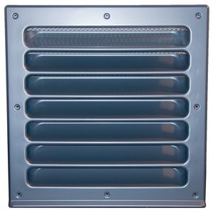 Buitenmuurrooster WSG 700 zilvergrijs