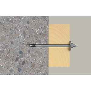 Doorsteekanker FAZ II Plus 10/10 GS EV elek. verzinkt VVE=50