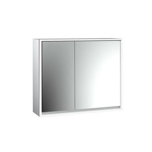 Spiegelkast Loft opbouw 800mm 2 deur Brede deur Re