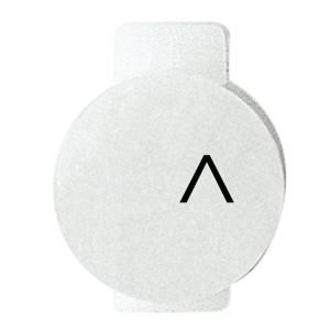 LENS+VERLICHT SYMBOOL VOOR BEDIENINGSAPPARATEN-OMHOOG VVE=20