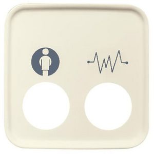 Centraalplaat voor Ackermann nr 73020E SI creme (2548-020 E-212)