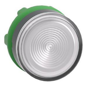 Kop drukknop Verlicht Verzonken Ø22mm Wit Harmony XB5