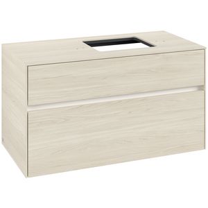 Wastafelonderkast Collaro 1000x548x500mm White Oak C127B0AA
