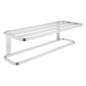 Selection multi-handdoekrek 41066DC0 supersteel (rvs look)