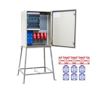 kWh-meterkast 63A 4x32/5 6xSchuKo