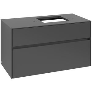Wastafelonderkast Collaro 1000x548x500mm Graphite C12700VR