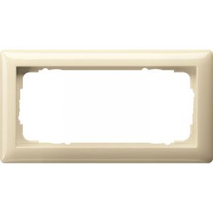 Afdekraam 2-voudig z/ms Gira Standard 55 creme wit