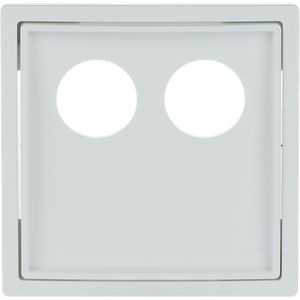 Centraalplaat voor Ackermann RE 2steek s-studiowit (2548-020 D-84)