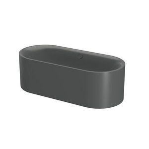 Bad BetteLux Oval Silhouette 1800×800mm Smoke