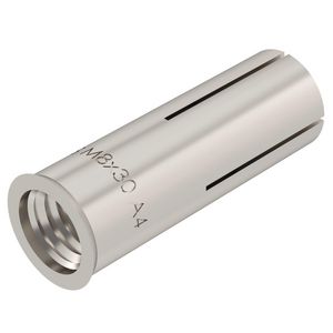 Inslaganker ES 8x30 rvs VVE=50