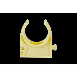 Opendrukzadel PP hal-siliconenvr 16mm gat 5mm creme VVE=200