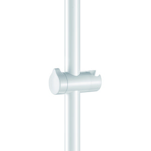 Glijstuk v. handdouche nylon wit voor glijstang 32mm