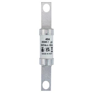 Zekering laagspanning 40A AC 500V 21x129mm gL/gG BS VVE=20