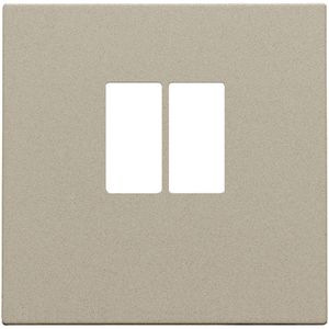 Afwerkingsset enkelvoudige luidsprekeraansl. champagne coat