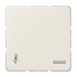 Ruimtethermostaat opn. + 4 bin ing. CD wit KNX