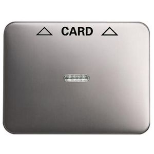 Centraalplaat afdekking v card-Schakelaar a-platin (1792-20-101)