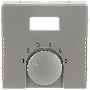Centraalplaat afdekking v thermostaat 1094/97UTA pure-rvs (1794 TA-866)