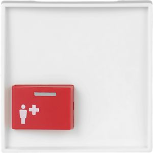 Centraalplaat voor Ackermann RT Trd SI-B-alpinwit (2548-022 A-914)