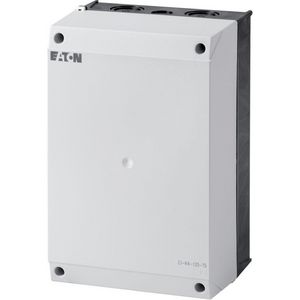 Kast kunststof Ci-K 240x160x125mm+montagerail uitbreekopenin