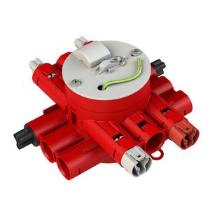 Stekerbare centraaldoos CW75-GD2-brandwerend