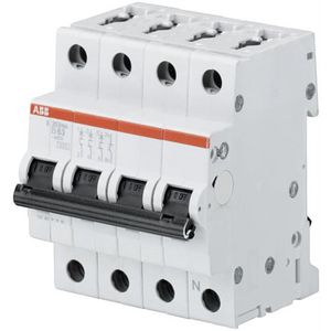 Installatieautomaat 6 kA 3-polig + Nul B-karakteristiek 40A