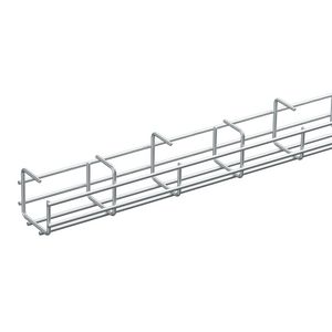 Lengte a 2,5m. Draadgoot 75x75mm 2.5M rvs SS316L