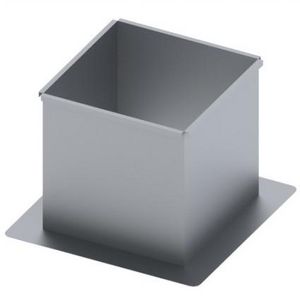 Plakplaat plat dak PowerVent bovendaks, H=400mm