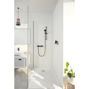 Vitalio Start 110 glijstangset 2 straalsoorten 900mm matte black (mat zwart)